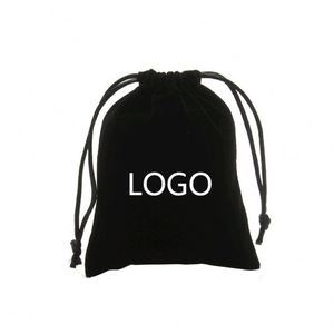 Sac à main en velours noir de luxe pour cartes de tarot - Product Image 4
