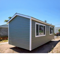Maisonnette mobile entièrement équipée Chengyu sur roues, préfabriquée, en panneaux sandwich d'acier, pour le camping en plein air
