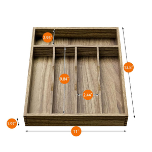 Organizador de <span class=keywords><strong>Cubiertos</strong></span> de Madera de Acacia <span class=keywords><strong>para</strong></span> Ahorrar Espacio <span class=keywords><strong>y</strong></span> Organizador de Utensilios de Cocina, <span class=keywords><strong>Mueble</strong></span> <span class=keywords><strong>para</strong></span> <span class=keywords><strong>Guardar</strong></span> <span class=keywords><strong>Cubiertos</strong></span> en el Hogar - Product Image 2