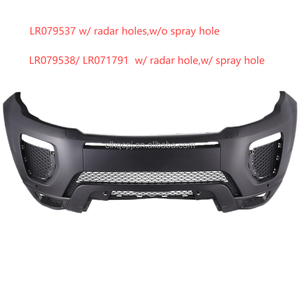 Per Range <span class=keywords><strong>Rover</strong></span> <span class=keywords><strong>Evoque</strong></span> dinamico 2016-2019 con fori radar Spray Hole LR079537 LR079538 LR071791 paraurti anteriore - Product Image 3