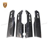 Kit de remplacement de garnitures intérieures de voiture Black-B de mise à niveau de luxe pour Rolls Royce Cullinan SUV Console centrale plaques de seuil de porte de tableau de bord