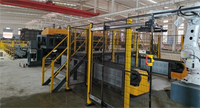 Ligne de production de lingots d'aluminium Rongke automatique à haute efficacité, machine de découpe de métaux pour la fabrication industrielle