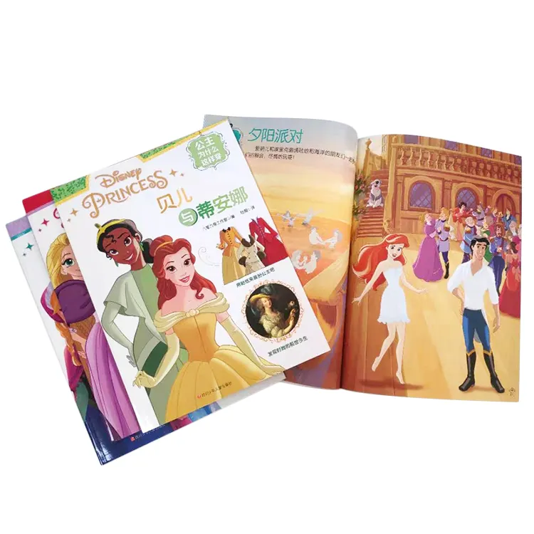 Cinese smart ragazze bambini story disegno sticker book set per i bambini