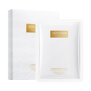 Masque en feuille de collagène OEM, produits de soin de la peau personnalisés, masque hydratant réparateur pour le visage, masque éclaircissant anti-rides - Product Image 1