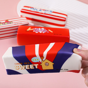 Bâton de beurre souple en PU, jouet anti-stress à rebond lent, simulation alimentaire, directement de l'usine, pour enfants, cadeaux - Product Image 1