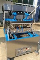 Ligne de production électrique entièrement automatique de gaufres comestibles pour cornets de crème glacée Prix de la machine