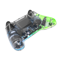Manette de jeu filaire sans fil alimentée par batterie pour PC, Steam, Android, iOS Mobile, compatible ABS pour deux joueurs