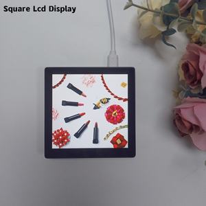 Pantalla Lcd cuadrada de tamaño pequeño de 4 pulgadas, señalización Digital <span class=keywords><strong>Android</strong></span> 1:1, pantalla táctil, pantalla cuadrada de arte para tiendas comerciales de marca de joyería - Product Image 1