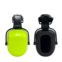 Protection auditive anti-bruit pour casque de sécurité, en matériau ABS réutilisable, certifiée CE ANSI, NRR 25 dB