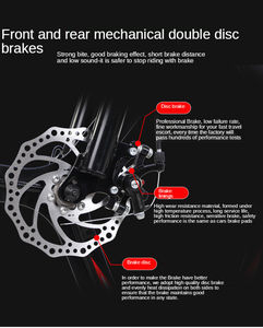 ミニマウンテンバイク26 "スポーツ自転車サイクリングスポーツ用品21スピード折りたたみ - Product Image 4