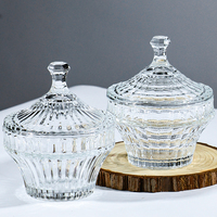 Bouteille de stockage alimentaire en verre multifonctionnelle, récipient traditionnel pour aliments secs, conteneur à café, pot en verre transparent pour la cuisine à domicile