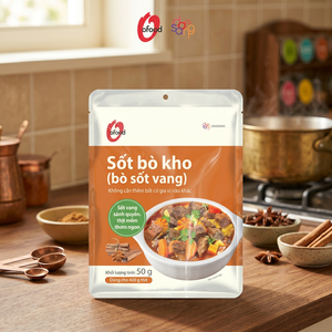 Sauce coréenne pour ragoût de bœuf 50g - Marque O'food - Marinade et assaisonnement prêts à l'emploi pour la viande et la soupe coréenne authentique - Product Image 1