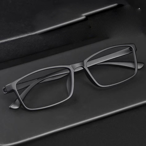 MK24062101 New Wholesale Trendy Computer Anti Blue Optical Frame Reading Glasses <strong>Narrow</strong> Small Square <strong>Spectacles</strong> Eyewear - Product Image 3