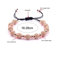 Bracelet personnalisé en or 18k, bijou pour hommes et femmes, en corde tressée et réglable, avec barre plaquée or, 30mm