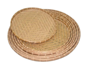 Panier à fruits en bambou écologique fait à la main VIET ANH - Nouveau style vintage, multifonctionnel, sain, sans produits chimiques, stockage de fruits de base - Product Image 5