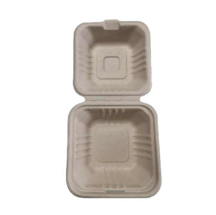Disposable Biodegradable Food Packaging Sugarcane Bagasse Container 3 ...
