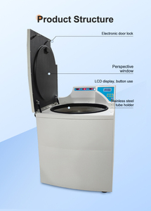 Cenlee Beyaz Ayaklı Soğutmalı Santrifüj, 500kg Kapasiteli, 8000rpm, Kan Bankası ve Yorgunluk Ayırma İçin - Product Image 2