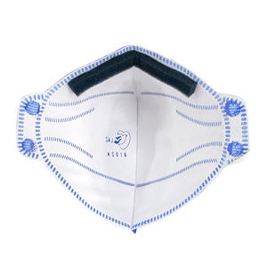 Masker <span class=keywords><strong>Respirator</strong></span> sekali pakai lipat 3D profesional pabrik pelindung debu dan partikel - Product Image 5
