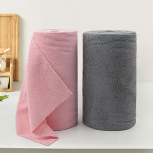 Eco-Friendly Microfiber <b>Cleaning</b> <b>Cloth</b> Quick-Dry Roll Shaped Tear <b>Cloth</b> for Car Kitchen Non-Stick Oil Bowl Absorbent Washable - Product Image 3