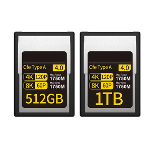 <span class=keywords><strong>Cfexpress</strong></span> แบบมืออาชีพของแท้ cfe 256GB ความจุ512GB สูงถึง900เมกะไบต์/วินาทีสำหรับกล้อง4K - Product Image 1