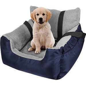 Petit grand chien siège rehausseur de voiture chat canapé-lit voyage transporteur pour animaux de compagnie lavable chien siège de voiture lit de luxe pour animaux de compagnie chat chien voiture rehausseur siège - Product Image 1