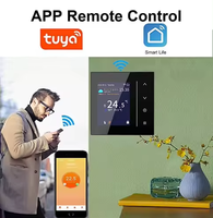 Controlador de Temperatura Inteligente para el Hogar HYT002, Interruptor Remoto Inalámbrico Digital Programable para Calefacción Eléctrica, Termostato con Pantalla