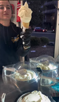Mesin Es Krim Miles Ice Cream Machine Commerical 4 Silinder, Hemat Biaya, Membuat, Menyimpan, dan Menampilkan Gelato, Semua dalam Satu