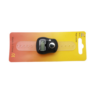 Mini doigt compteur anneau LED compteur numérique pour Tasbih bouddha chantant tricot à <span class=keywords><strong>main</strong></span> LCD anneau Style - Product Image 6