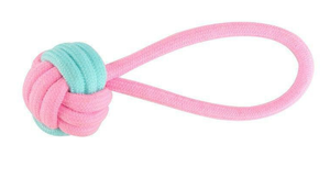 Cuerda de algodón para perros, bola resistente a mordeduras, juguete de Limpieza de dientes, cuerda para morder perros - Product Image 3