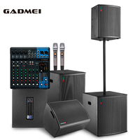 MORIN COX-18 SUB Caisson de basses de 800 watts à alimentation active de 18 pouces