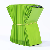 Sachet Doypack Biodégradable Personnalisé avec Logo, Soufflet Latéral en Aluminium, Anti-humidité, en PE, pour Emballage de Thé et Alimentaire