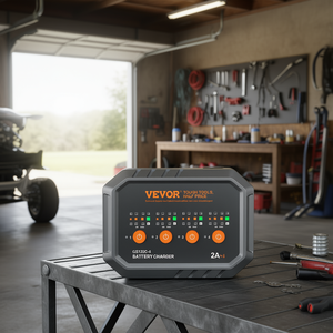 Chargeur de batterie intelligent 8 ampères entièrement automatique LiFePO4 Plomb-acide (AGM/Gel/SLA) pour voiture/marine/bateau/chariot de golf/tondeuse à gazon - Product Image 2