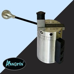 DCMT 11T304 Radius Ball Turning Attachment 60mm Max Depth Manual Control For Mini Lathe External Turning <b>Tool</b> - Product Image 5