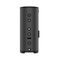 Chauffe-eau électrique mural personnalisé 100L en acier inoxydable noir, haute efficacité, avec réservoir de stockage d'eau chaude domestique, garantie 5 ans