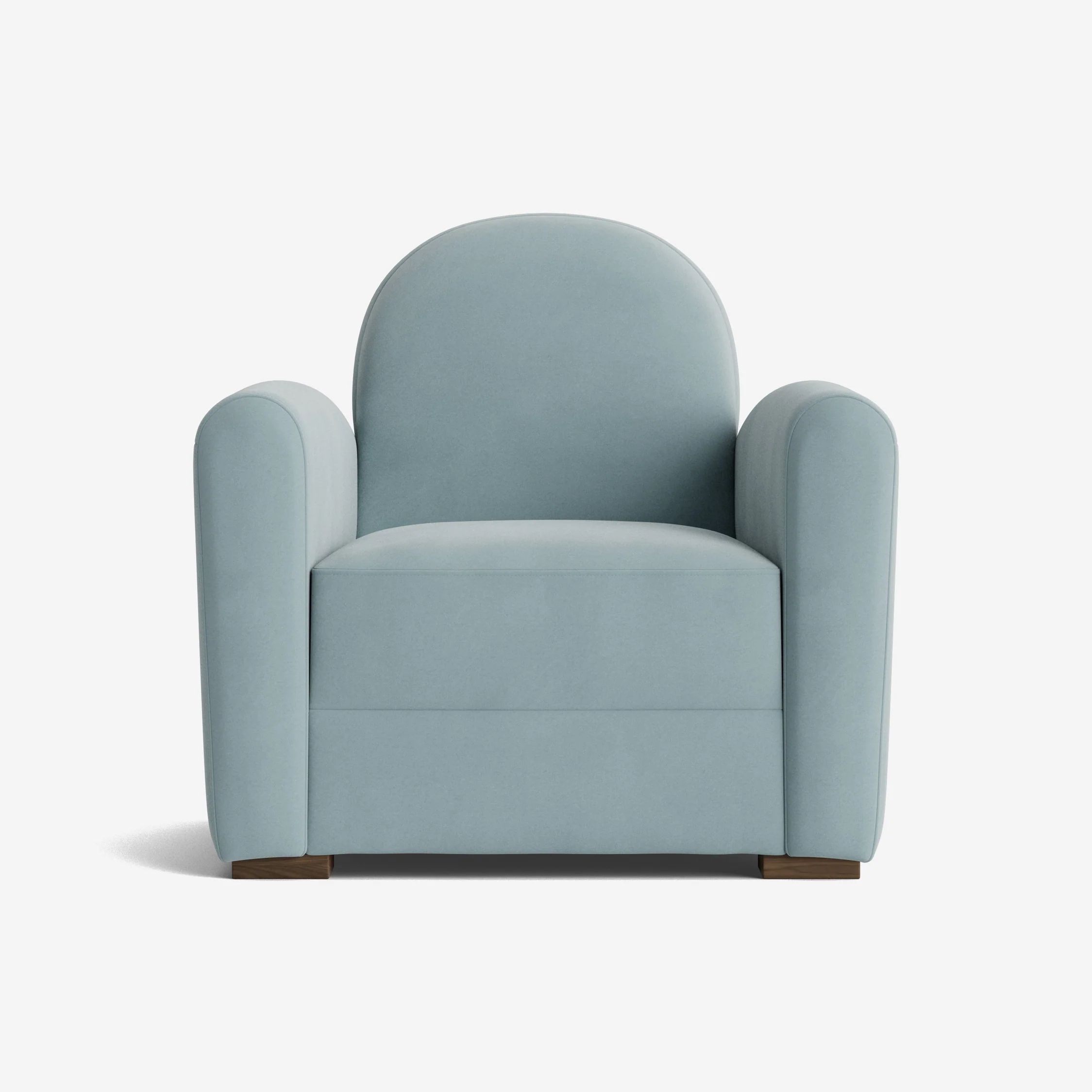 Velluto classico azzurro cielo