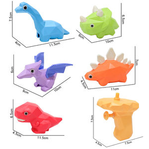 Buitenspel Zomer Kids Zwembad Strandspeelgoed 5 Stks Shoot Spray Spuitende Waterpistool Dinosaurus Waterpistool - Product Image 6