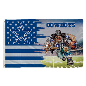 Drapeau sportif Wenjin 3x5 pieds de haute qualité, design 100% polyester, drapeau de toutes les équipes de football pour la <span class=keywords><strong>NFL</strong></span> - Product Image 3