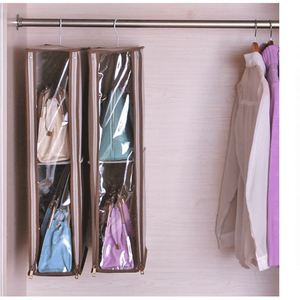 Sac de rangement suspendu multicouche premium avec fenêtre transparente, organisateur de penderie, boîte de rangement transparente – Vente chaude - Product Image 2