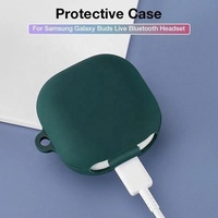 Accessoires pour écouteurs à prix de gros, étui de protection en silicone souple, écologique et coloré pour Samsung Buds Live 2 Pro