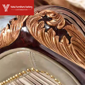 Sofá de Madera Maciza Neoclásico de Lujo, Juego de Sofás de Tela Italiana <span class=keywords><strong>Alessandro</strong></span> 123, Muebles de Villa Inglesa, Personalizable - Product Image 2