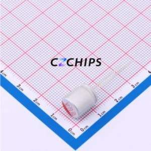 Condensador Sólido HG1V227M1012PC, Componente de Orificio Pasante (THT), D10xL12mm 220uF 20% 35V 5mm - Product Image 1