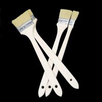 Ensemble de pinceaux de peinture murale industriels DIY, personnalisables OEM/ODM, manche long en bois, poils purs, polissage, garantie 3 ans, anti-poussière