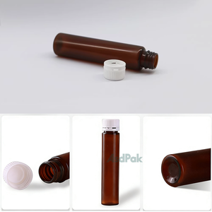 Tapa de rosca de plástico para tubo, con sistema de apertura a presión y resistente a niños, para embalaje, con serigrafía mate, estampado en caliente y pegatinas personalizadas. - Product Image 2