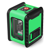Niveau laser vert 360° auto-nivelant, machine à niveau laser DIY, batterie rechargeable, portée de 65 pieds pour la construction et la rénovation de la maison