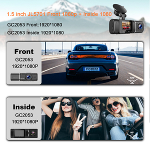 Cámara de Retrovisor con Visión Nocturna 1080P Full HD, Doble Lente, Ángulo de 170°, 150°, 12V, Grabación en Bucle, Sensor G, Monitoreo de Estacionamiento - Product Image 3