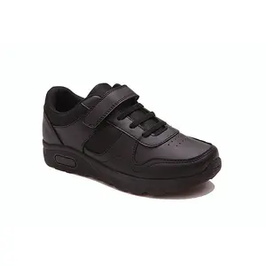 USD3-5 Giá Rẻ Trẻ Em Cậu Bé Ôn Châu Đen Unisex Chạy Bình Thường Trường Trung Học Sneakers Giày Cho Trẻ Em