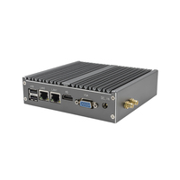 PC industriel embarqué sans ventilateur OEM ODM Intel Core I3 I5 I7 I9 avec 2 ports LAN, 6 ports RS232 RS485 et GPIO pour l'automatisation industrielle et les passerelles IoT