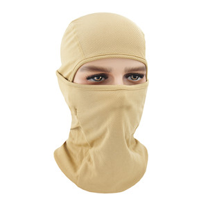 Pasamontañas Unisex a Rayas, Capucha para el Sol, Ligero, Táctico, para Esquí, Motociclismo, Running y Ciclismo - Product Image 5