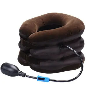 Neck Support Inflatable Air Cushion Pillow Neck Pain Traction