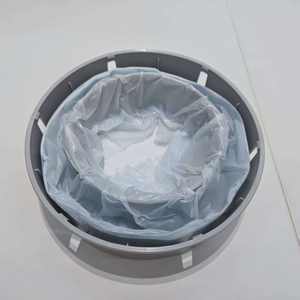 Sacs à déjections pour animaux LJD 4,5 m HDPE bleu clair anti-odeur pour l'élimination des déchets de chats et de chiens - Product Image 4